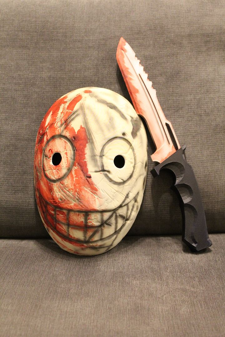 Prop Legion Bundle Mask & Knife (Plastic) product image (2)