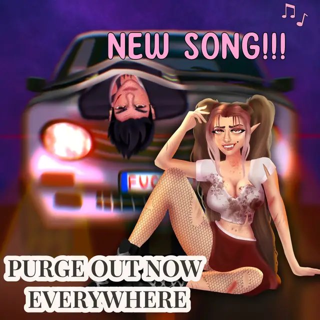 Purge By Aeries Wxrld ft JTay out NOW!! #fyp #xyzbca #viral #newsong #smallartist #aerieswxrld #melaniemartinez #darkpop 