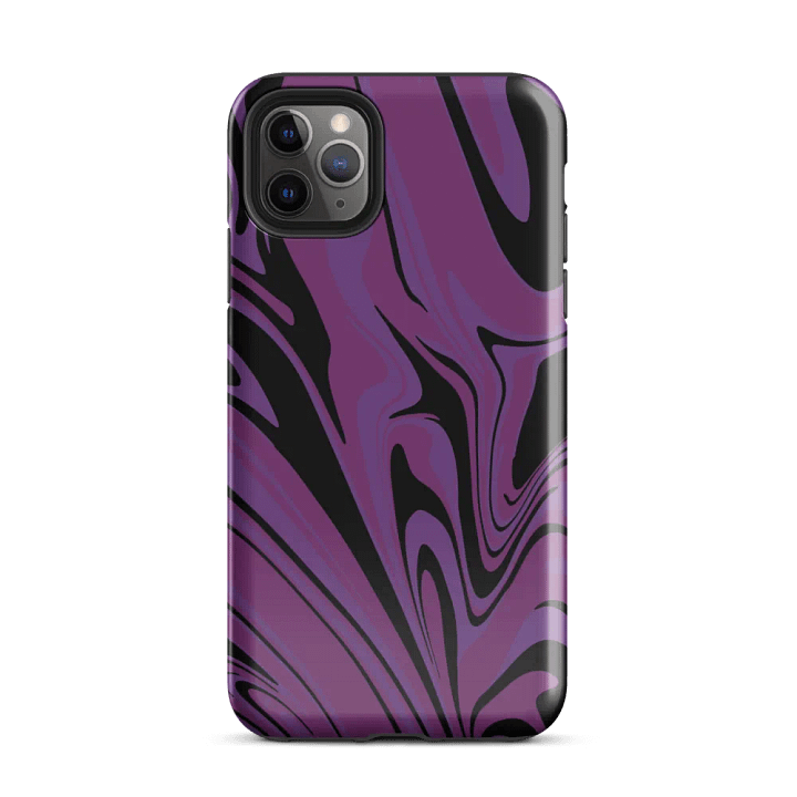 Purple Swirl Tough Case for iPhone® product image (1)