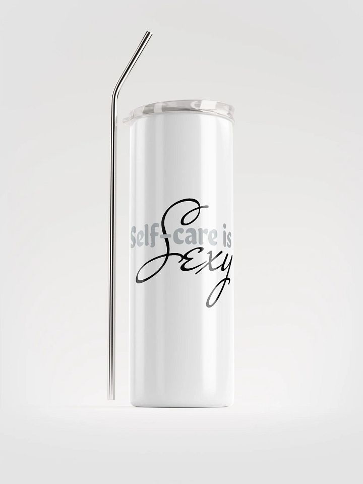 Self-care is sexy - Bottle With Straw product image (1)