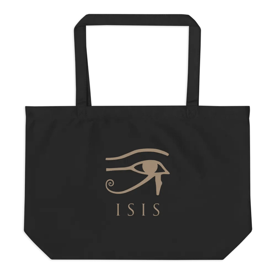 Isis Black Eco-Friendly Tote Bag product image (3)