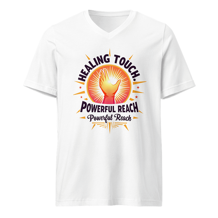 Radiant Healing Touch V-Neck Tee product image (1)