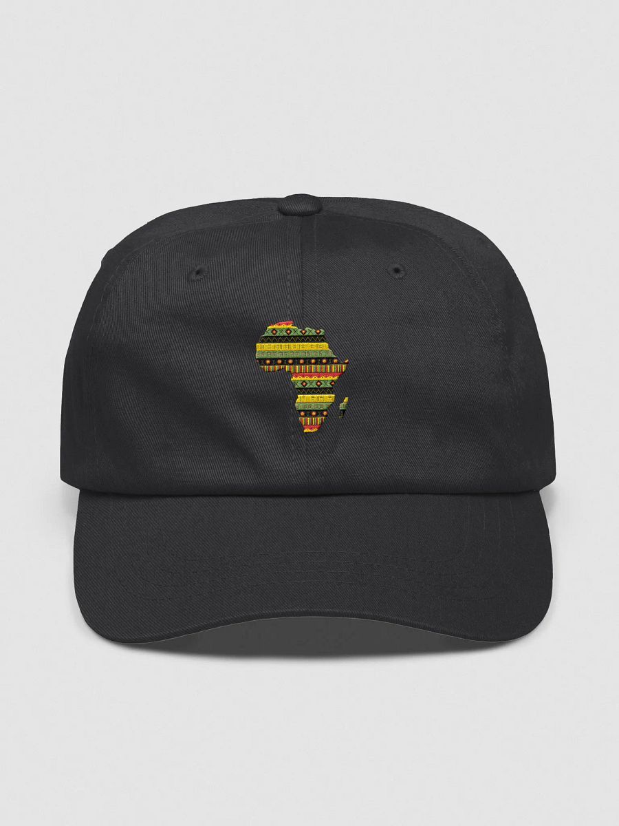 Colourful Africa Map Pattern Embroidery Cap product image (1)