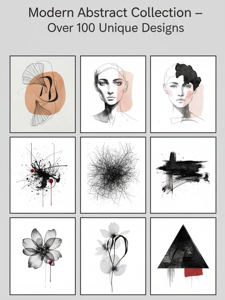 Modern Abstract Art Collection product image (1)