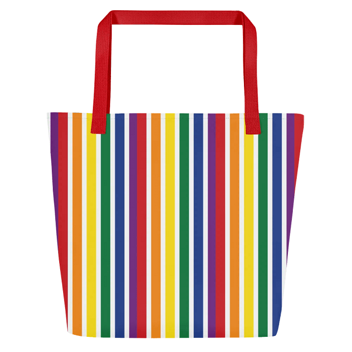Rainbow Stripe Tote product image (1)