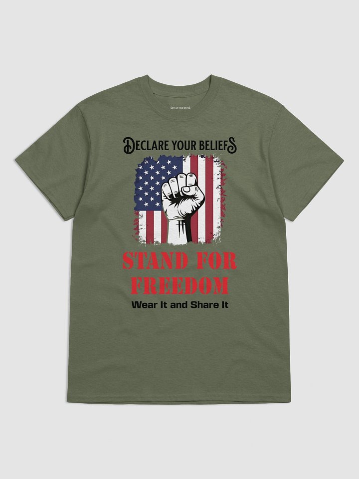 "Stand for Freedom Tee" (B) product image (1)