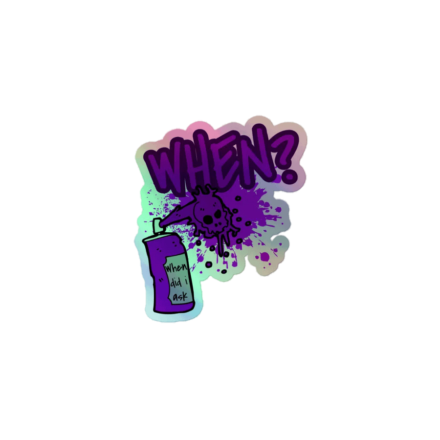 Holographic sticker product image (1)