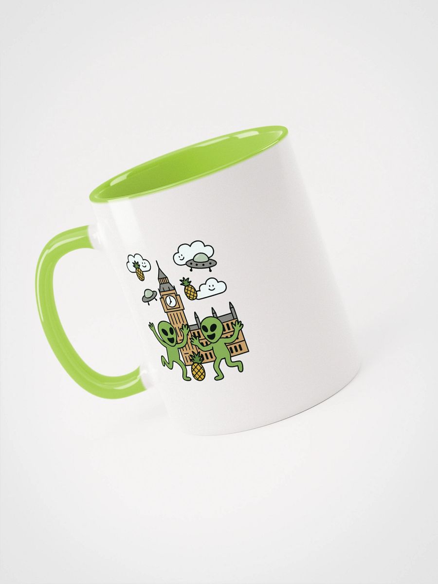 Martians Take London! Roswell Aliens at Big Ben Mug product image (3)