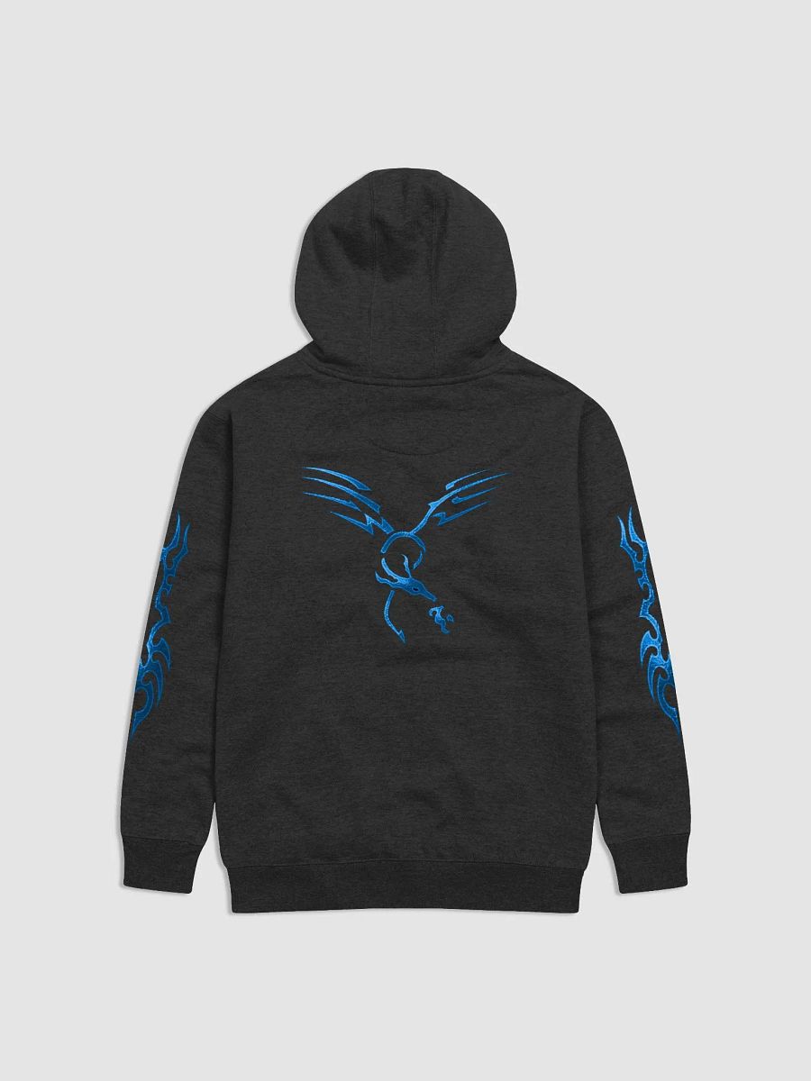 Blue Tribal Dragon Hoodie product image (2)