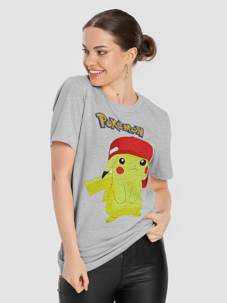 Pikachu Pokémon Logo T-Shirt product image (47)