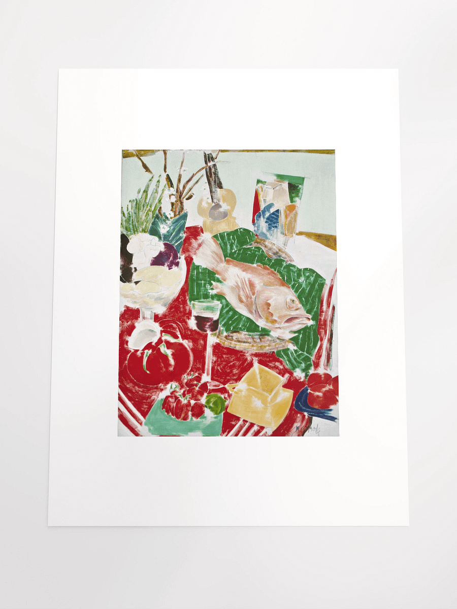Still Life with Fish #2 1985 print product image (5)