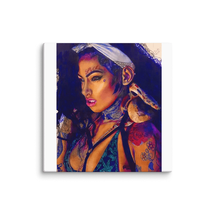 Lecherryyy Colored Pencil Drawing Canvas product image (2)