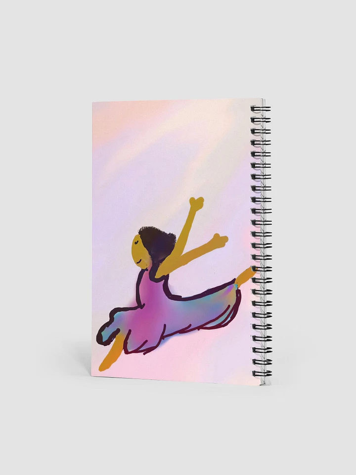 Leap for the Sky! Spiral Notebook with 140 dotted pages product image (2)