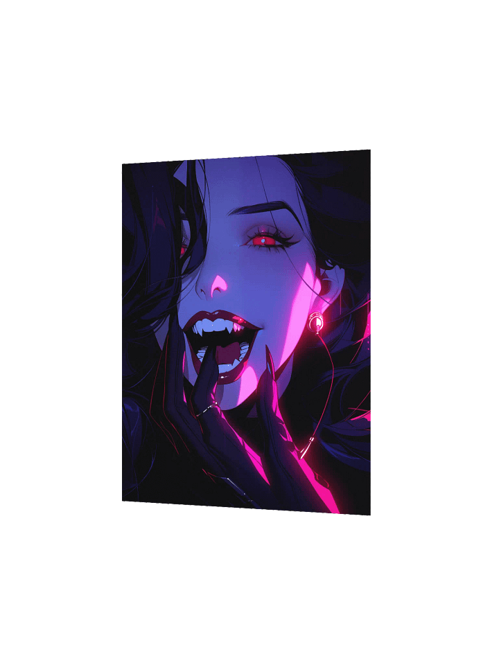 Neon Vibrant Vamp Poster product image (10)