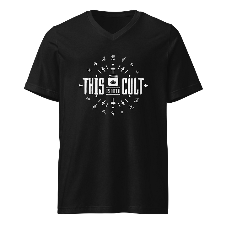 This Is Not a Cult - Bella+Canvas Short Sleeve V-Neck Jersey T-Shirt product image (1)