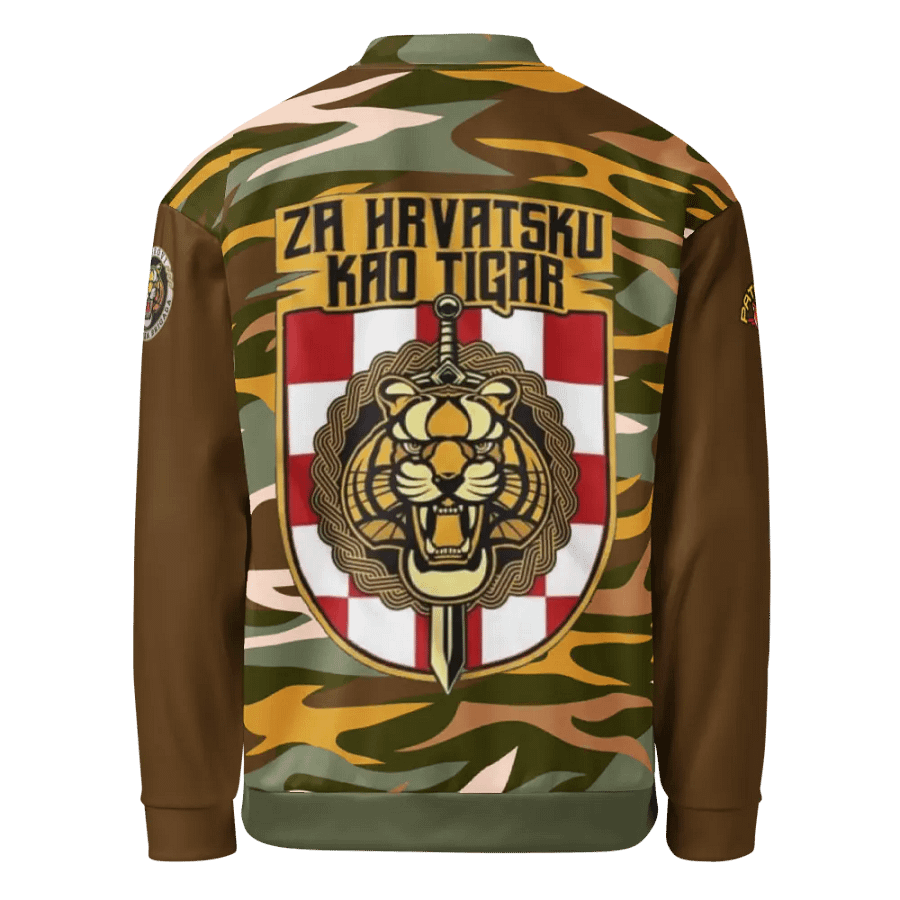 Za Hrvatsku Kao Tigar Bomber Jacket product image (2)