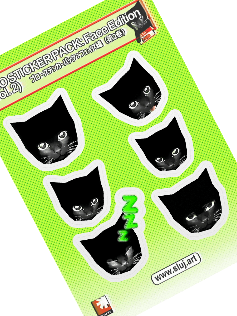 BRO STICKER PACK: Face Edition (Vol. 2) product image (1)