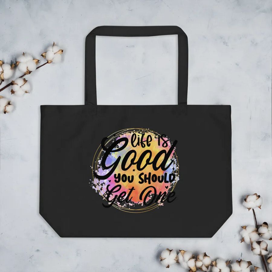 Sarcastic Quote Organic Tote product image (3)
