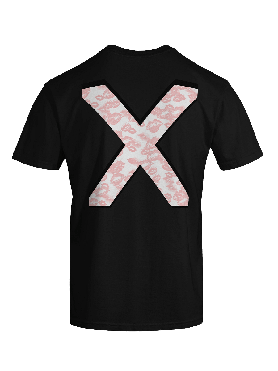 White X Pink Lipstick Kisses | Shirt product image (4)