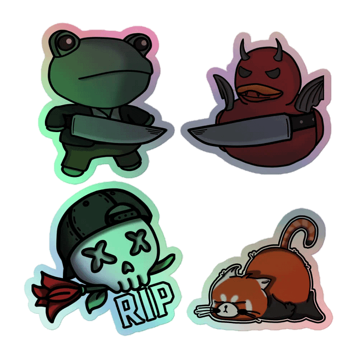 Emote Sticker Set #1 product image (1)