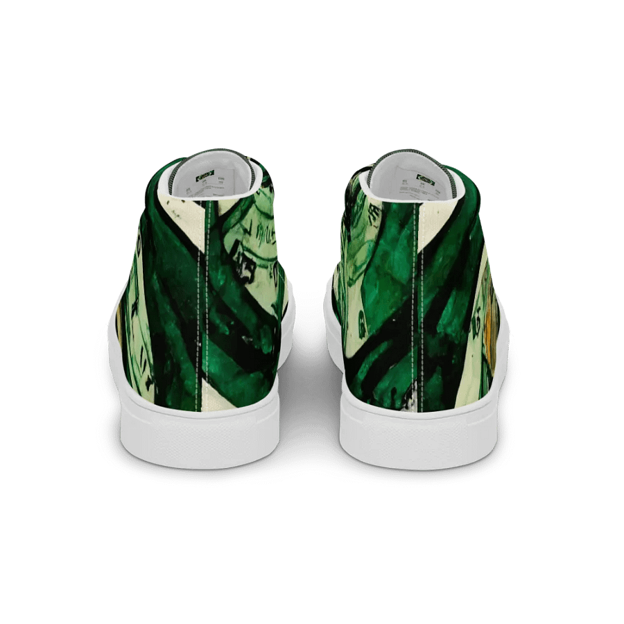 Spiral Clock Women's canvas High Tops product image (4)