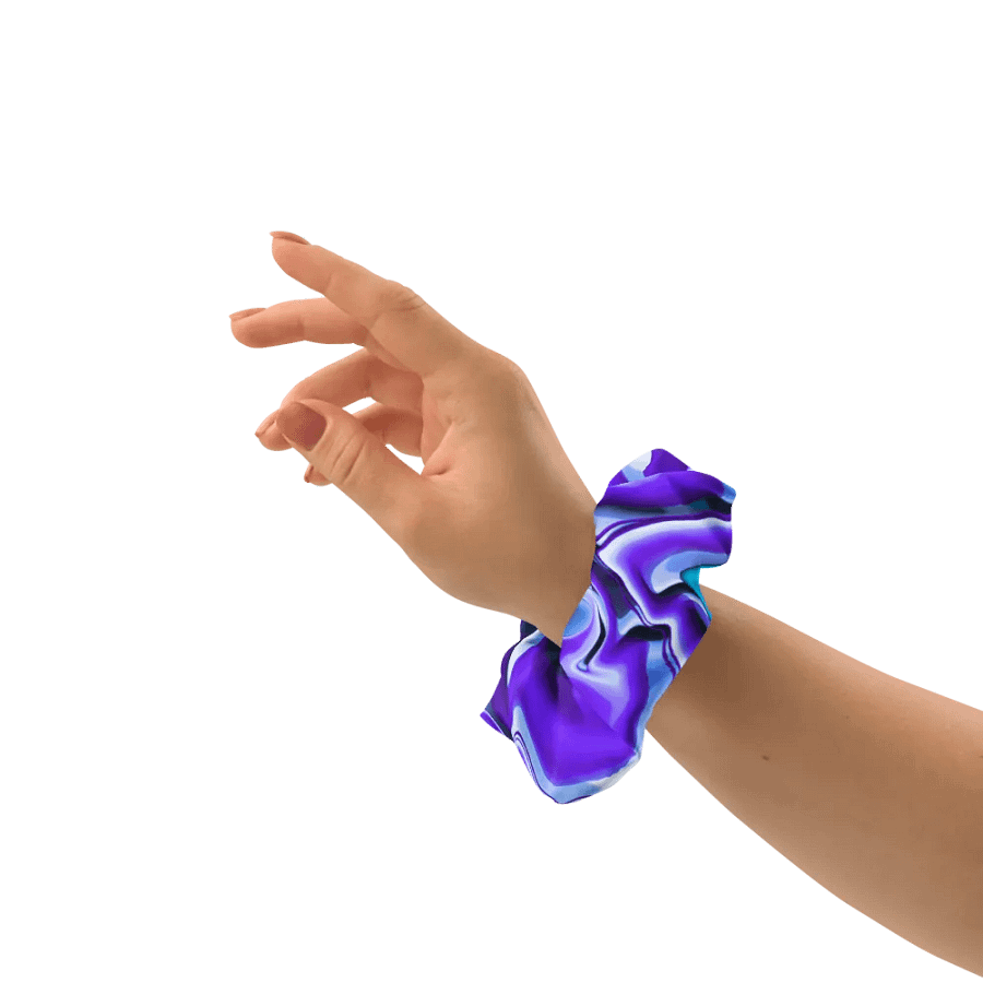 Purple ripple Scrunche product image (5)