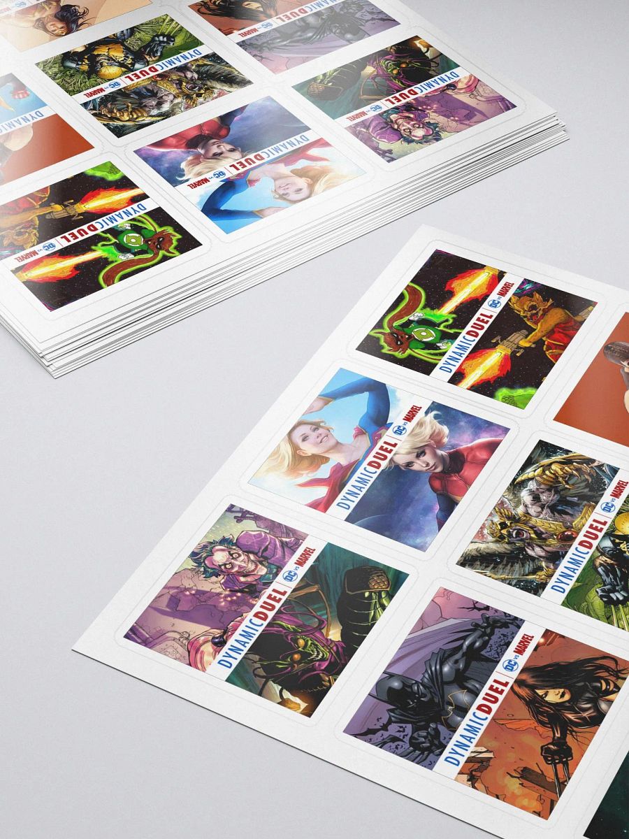 Dynamic Duel Episode Cover Stickers - Series 2 product image (5)