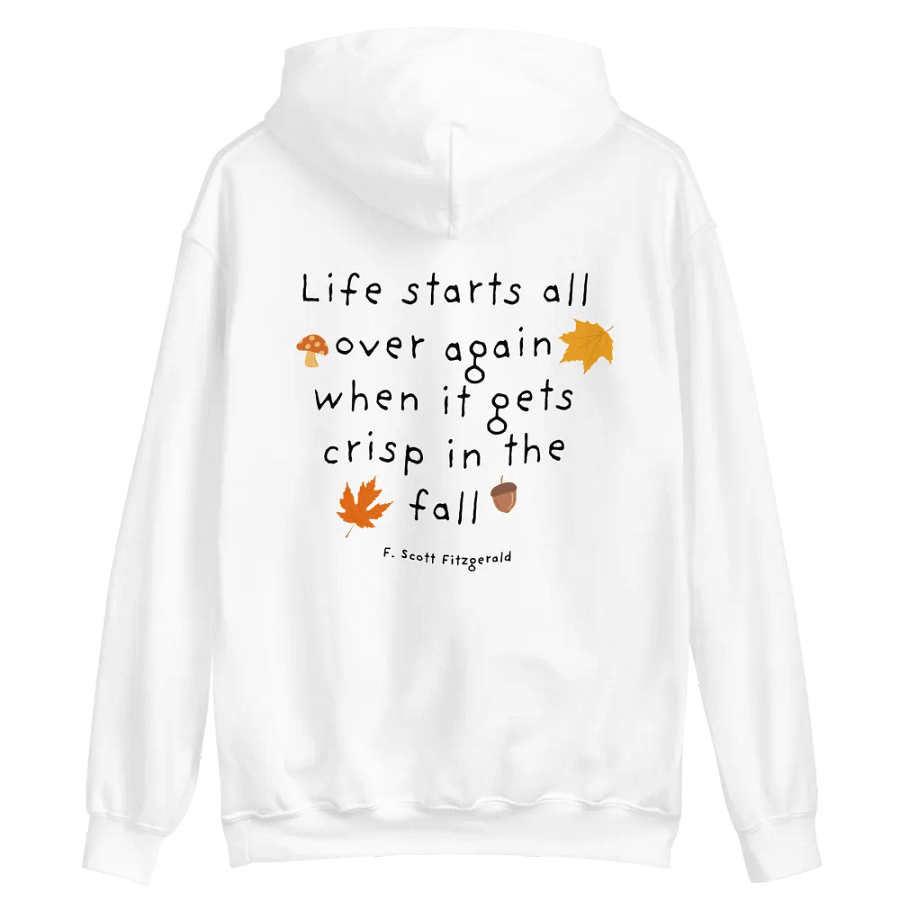 Cozy Fall Hoodie with an Inspirational Autumn Quote product image (9)