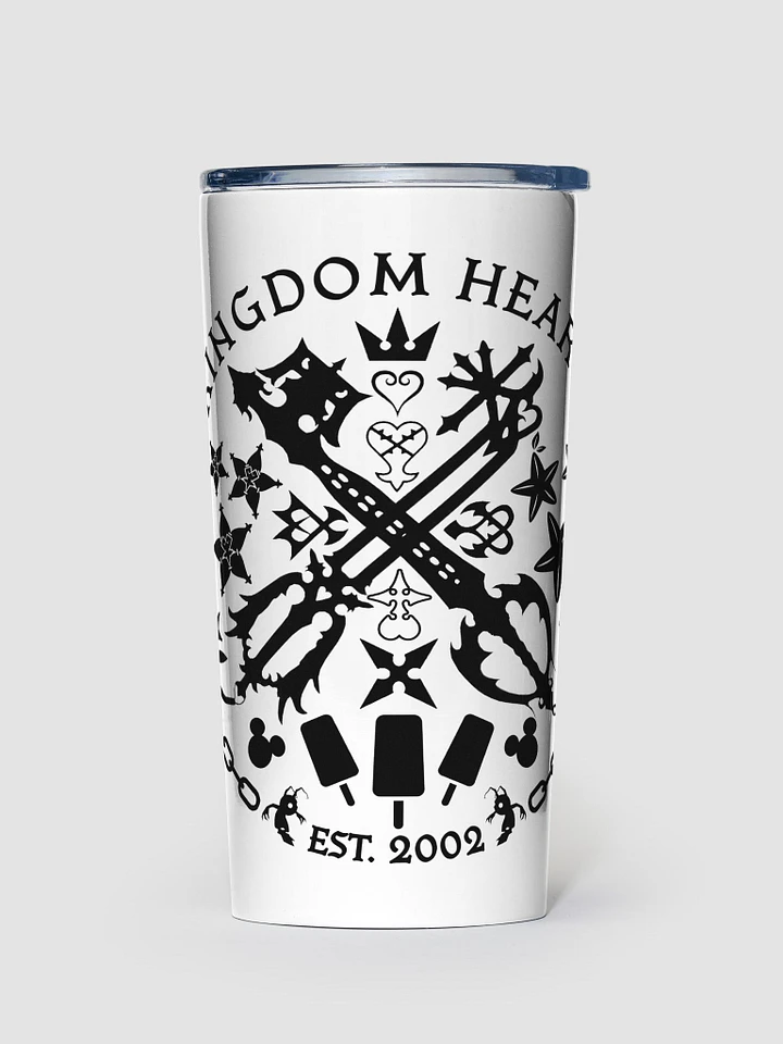 Kingdom Hearts Est 2002 20oz Steel Tumbler product image (1)
