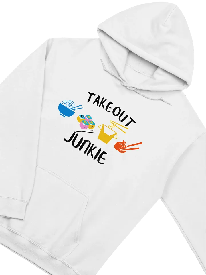 Takeout Junkie - Gildan Classic Hoodie - Light Colors product image (2)