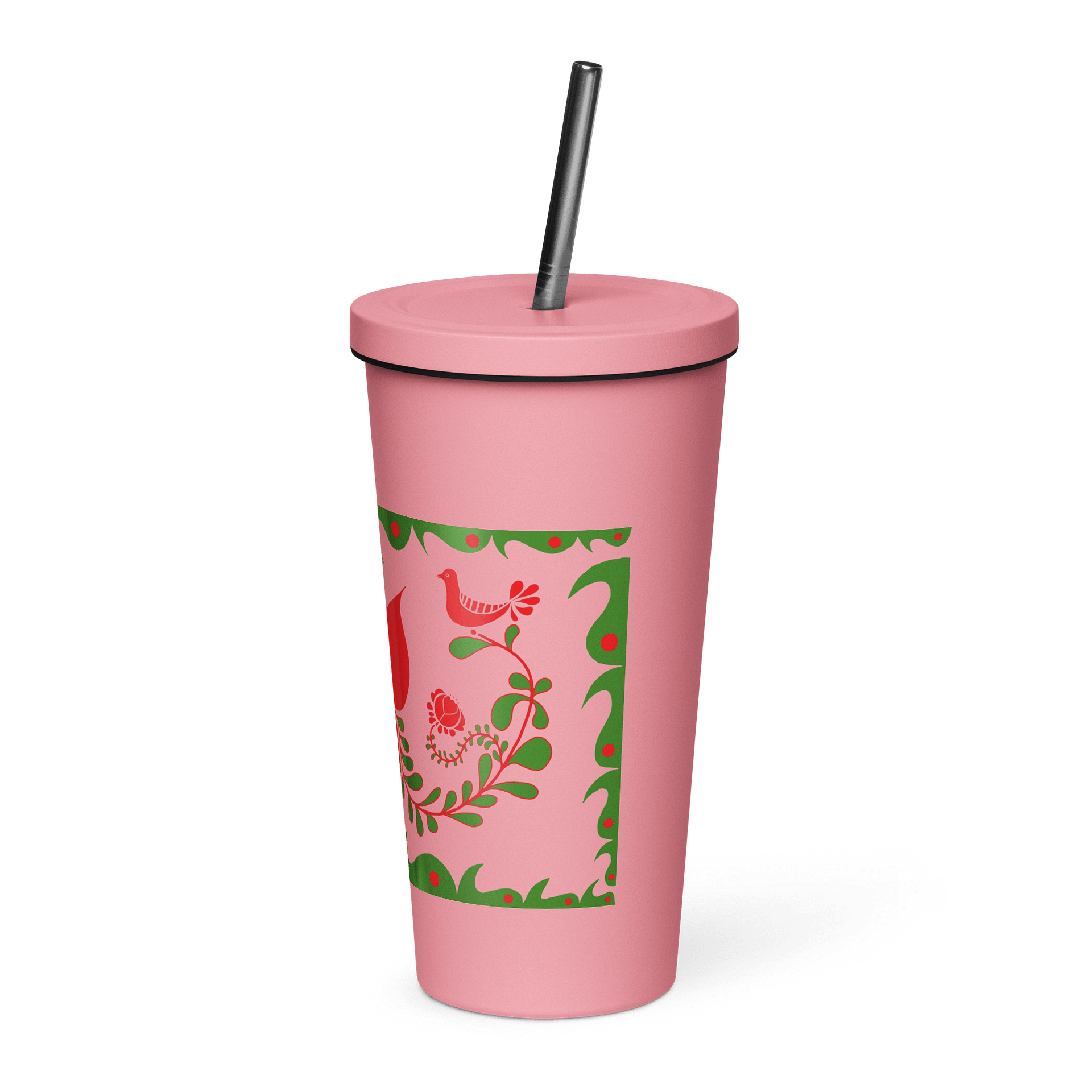 Hungarian Folk Art Harmony Insulated Tumbler product image (3)