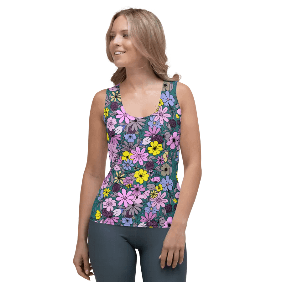 Flower Power Tank Top product image (1)
