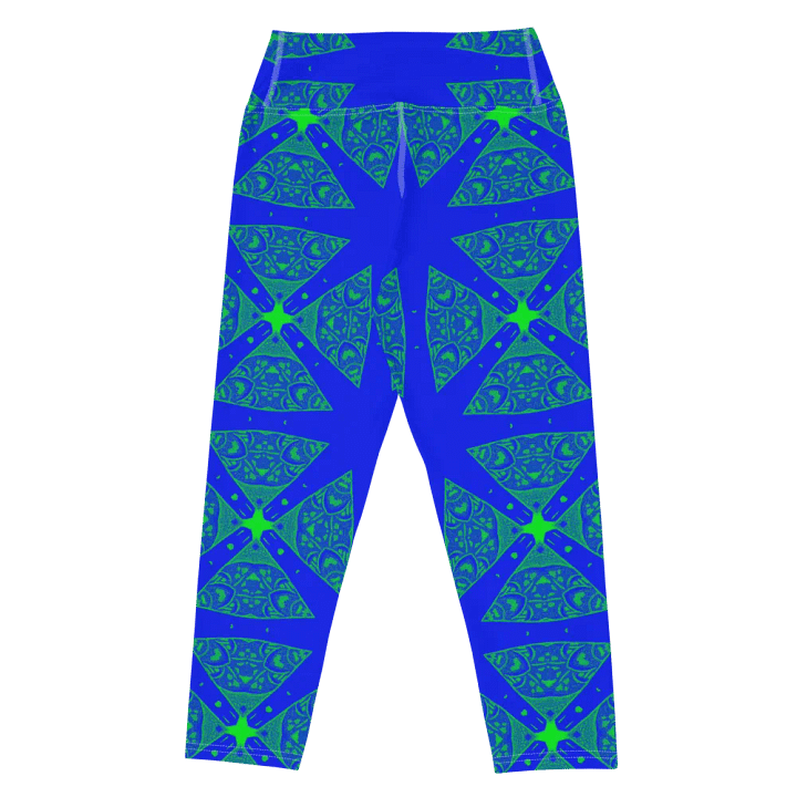 Geometric Gems Capri Leggings product image (2)