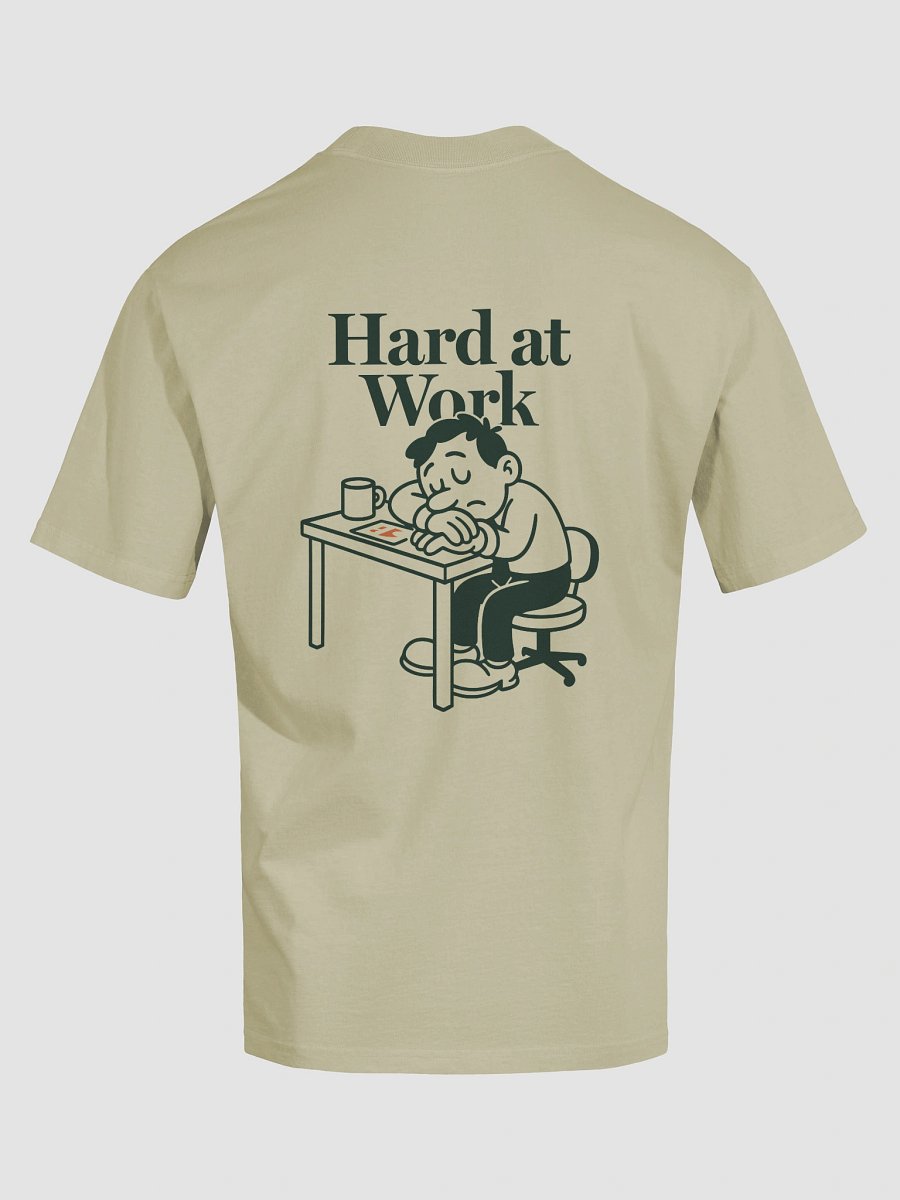 Hard at Work Oversized T-Shirt (Green) product image (6)