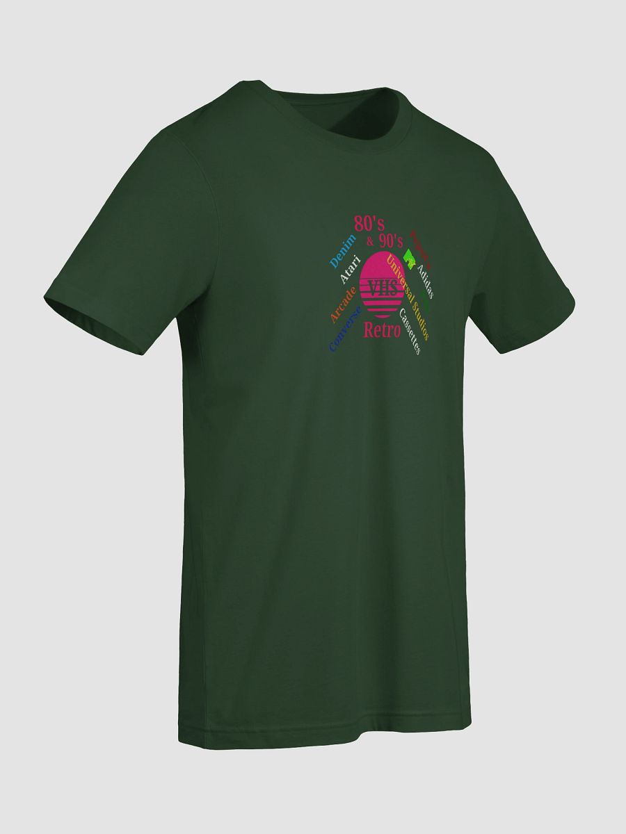 Retro Nostalgia VHS Circle T-Shirt product image (9)