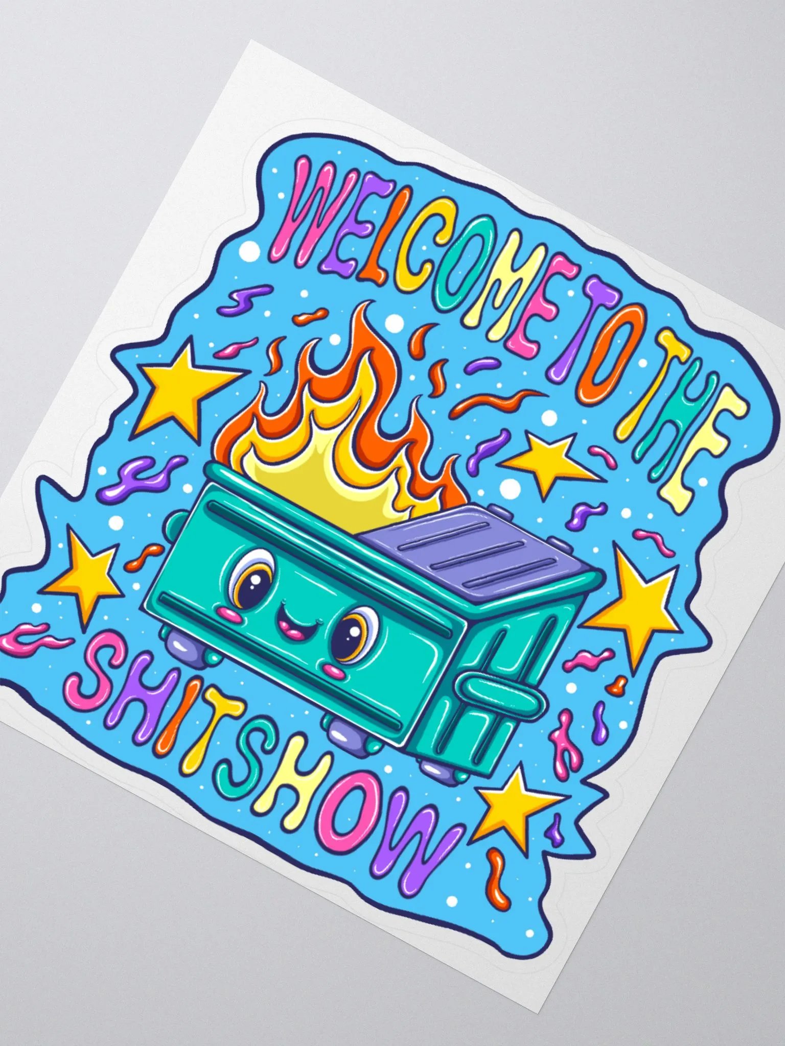 welcome sticker - single product image (2)