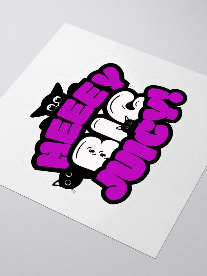 HEEEY BIG JUICY - KITTY STICKERS product image (9)