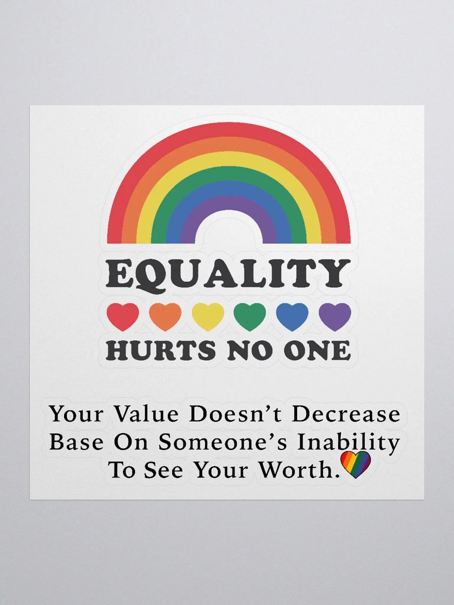 Equality Sticker product image (1)