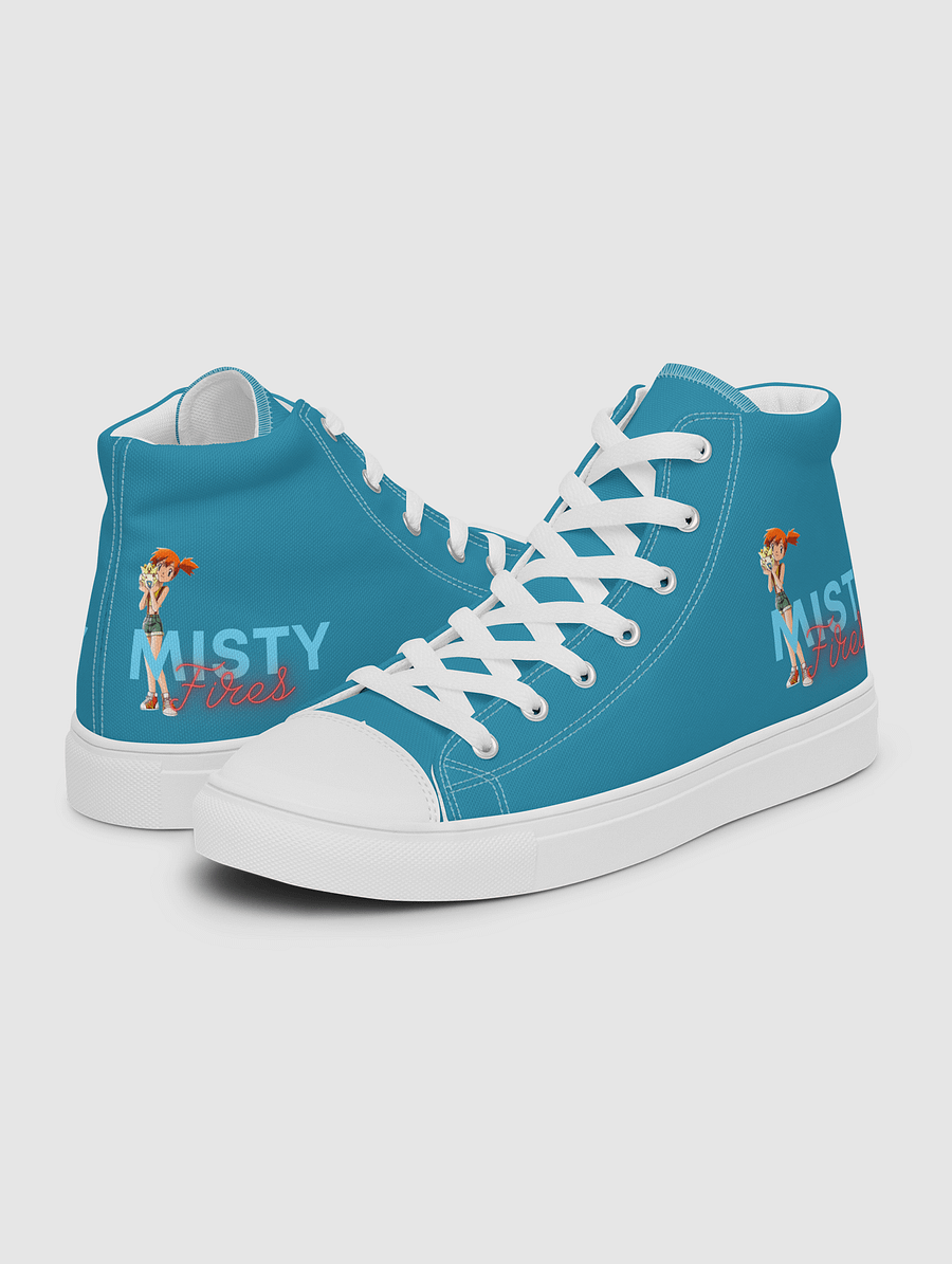 [MistyFires] Women’s high top canvas shoes Blue product image (4)