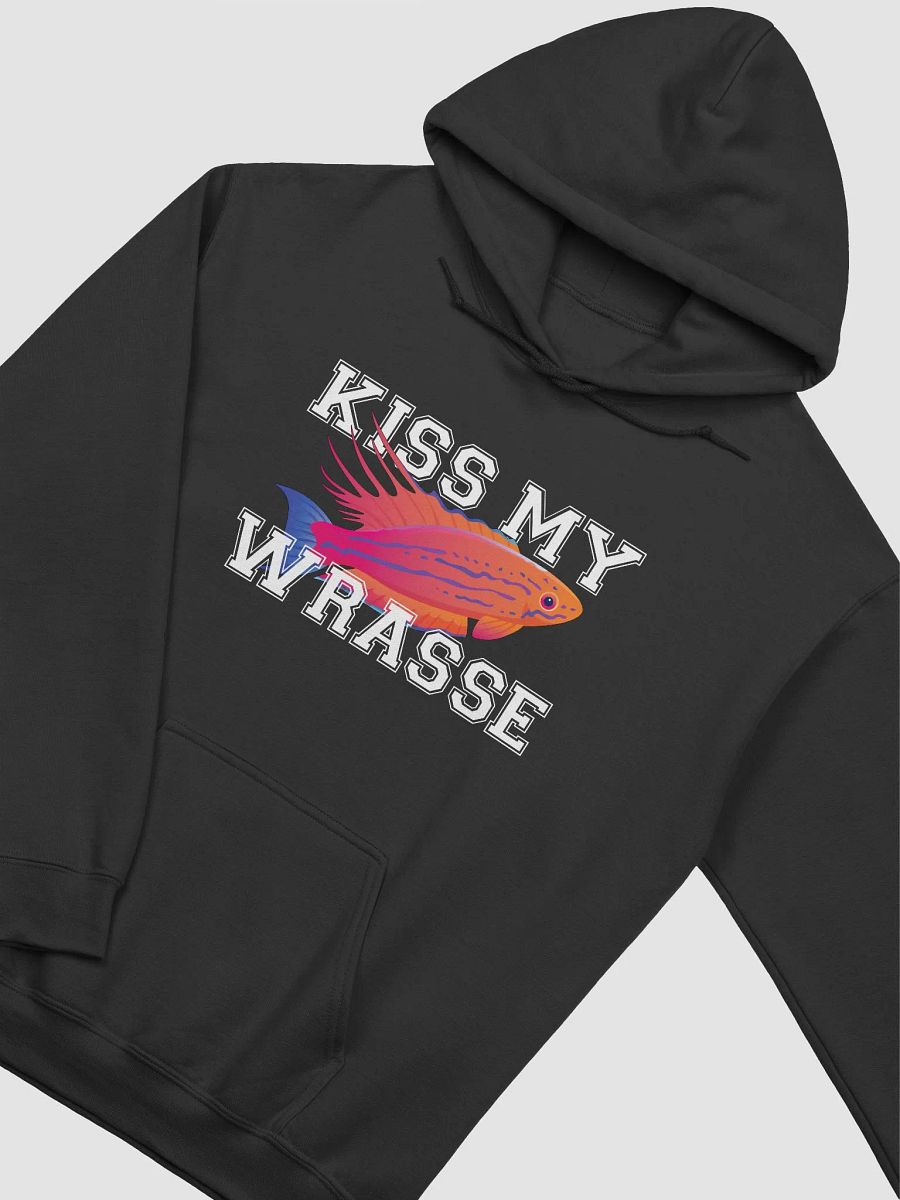 Kiss My Wrasse (Fairy Wrasse) Hoodie | Hooded Sweatshirt for Saltwater and Coral Reef Aquarium Hobbyists product image (4)
