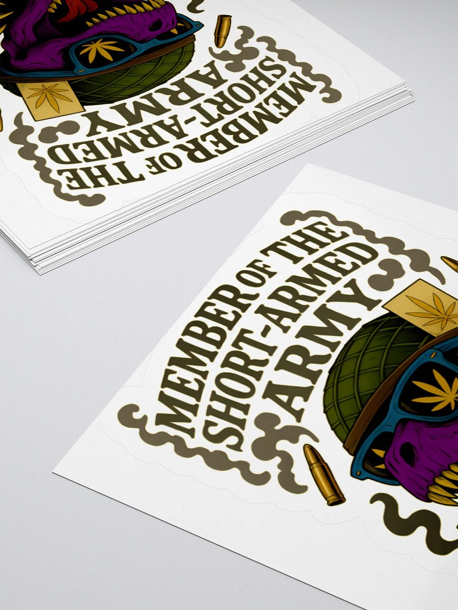 Short-Armed Army Sticker product image (4)