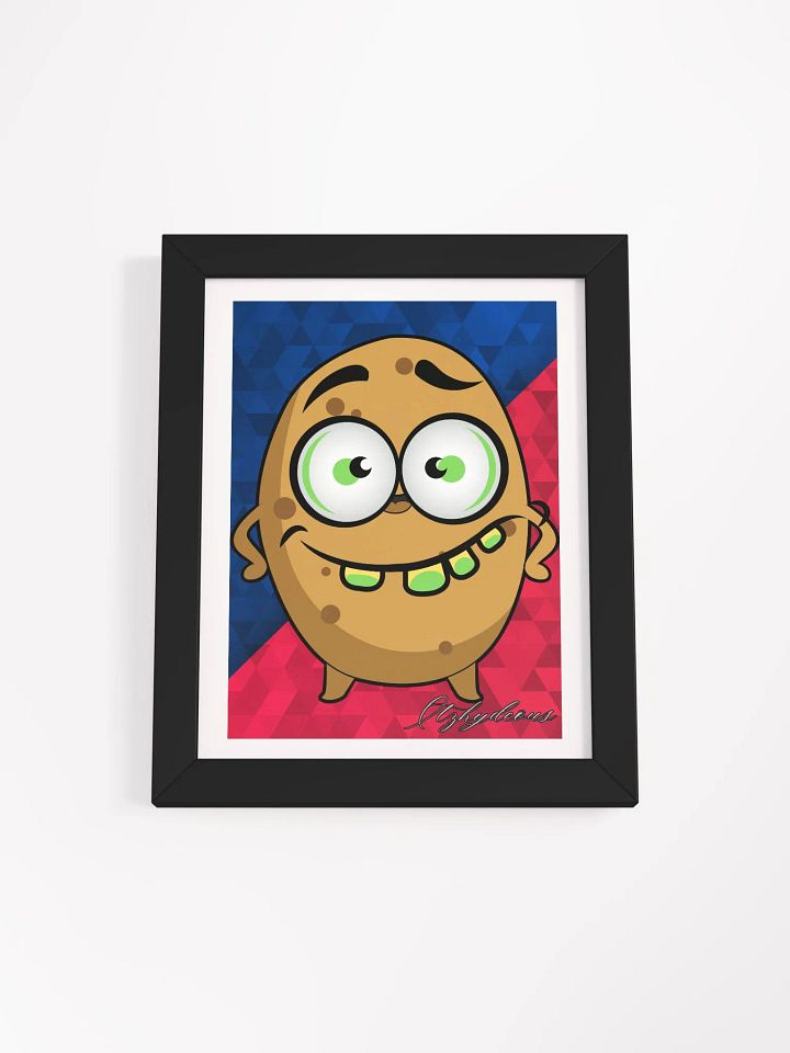 Goofy Potato Framed Matte Poster product image (1)