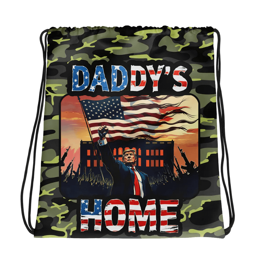 Drawstring Bag: Trump, Daddy's Home product image (2)