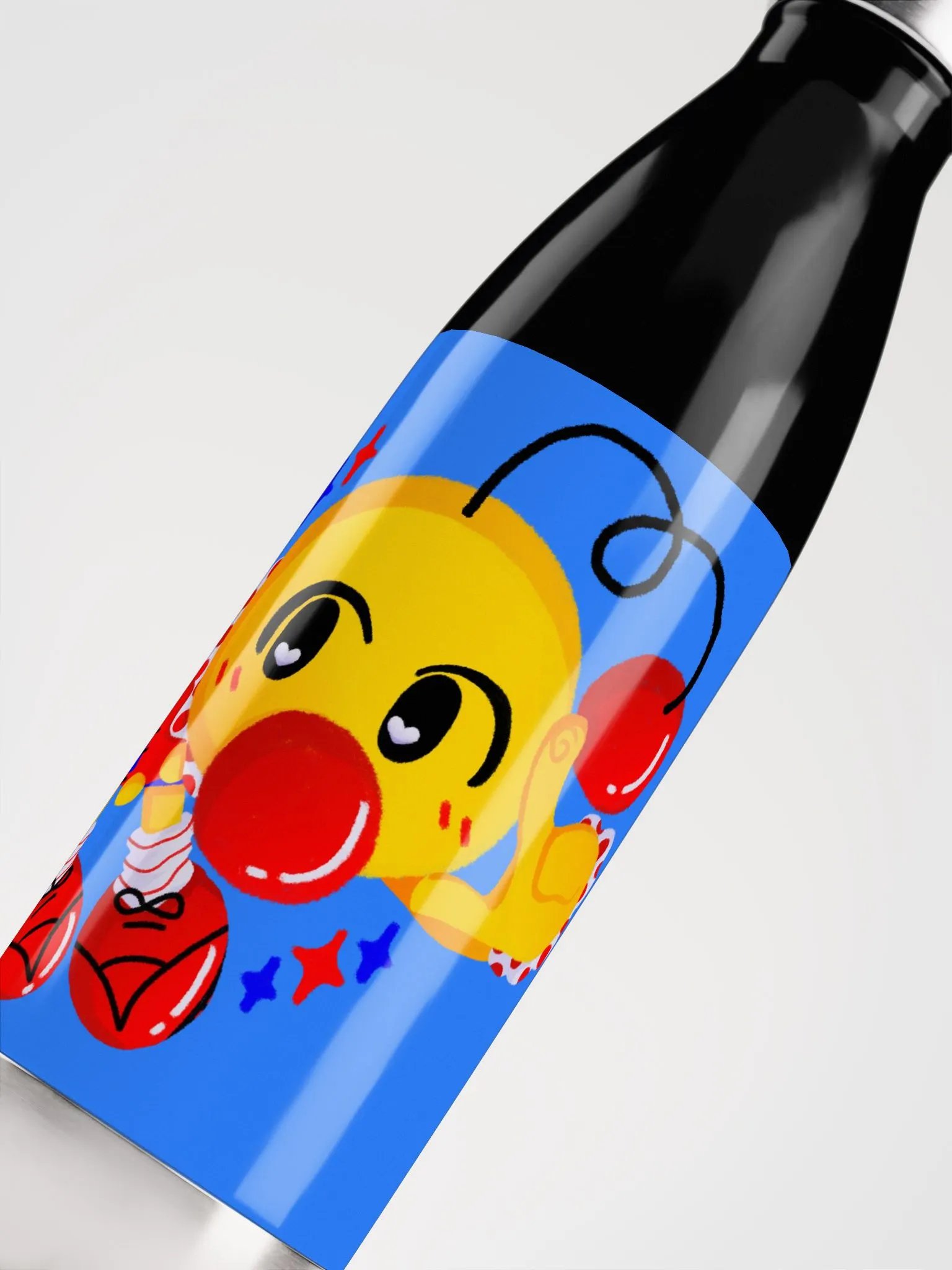 Boyoyoing Point Sparkles Shaded Stainless Steel Bottle product image (5)