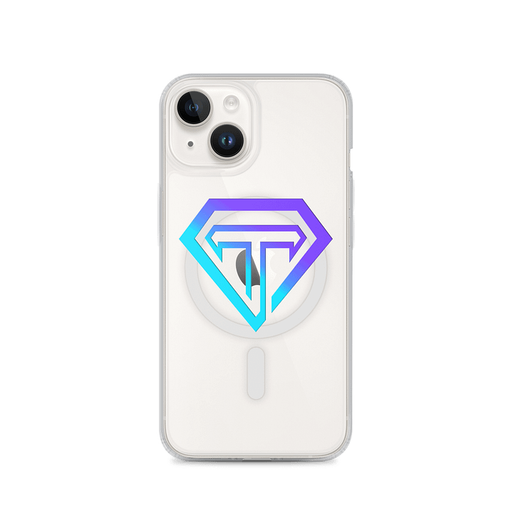 Twiggy Gradient Logo Clear iPhone® Case product image (4)
