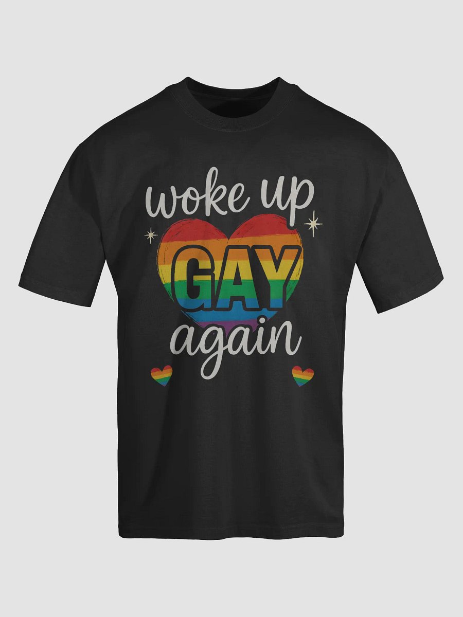 Gay Again and Glowing Pride Tee product image (5)