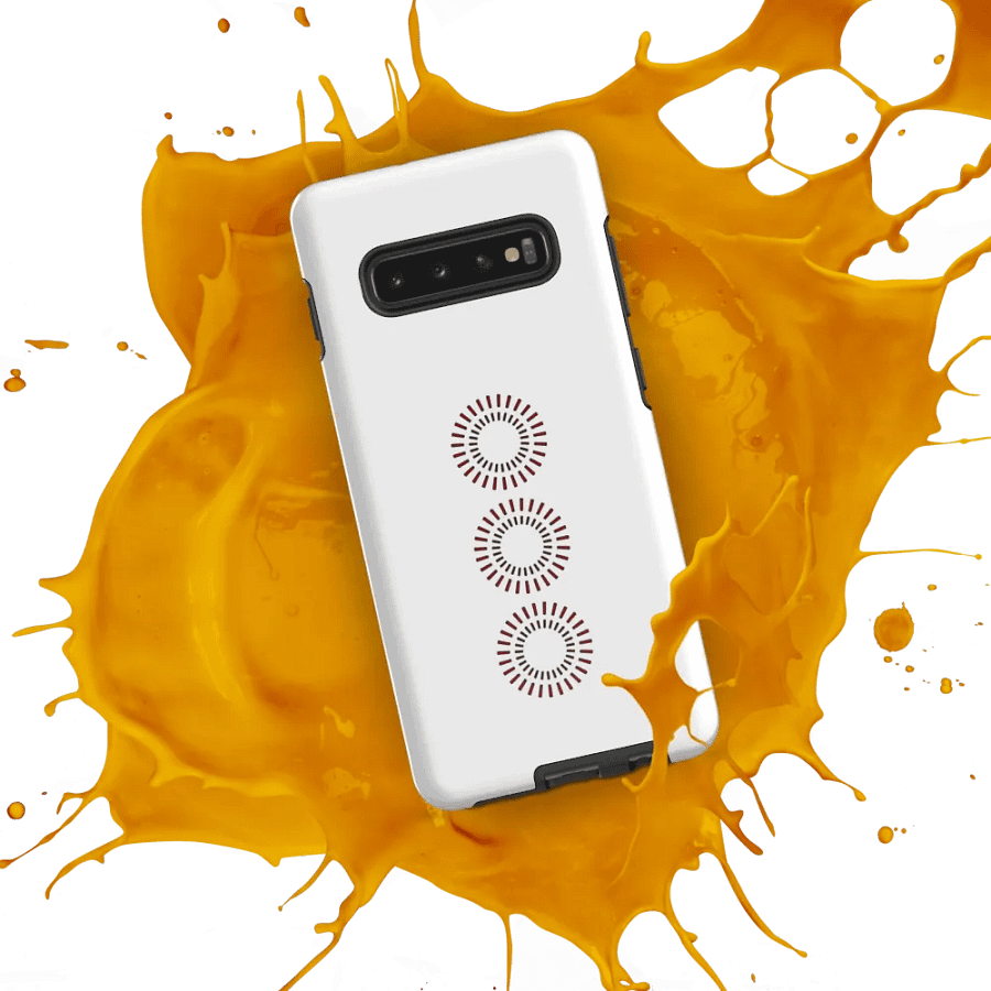 Red Circle Tough Case for Samsung® product image (53)