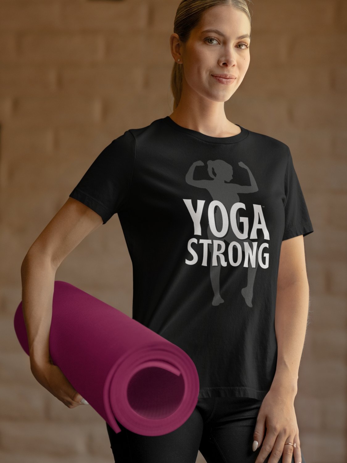 Yoga Strong T-shirt product image (1)