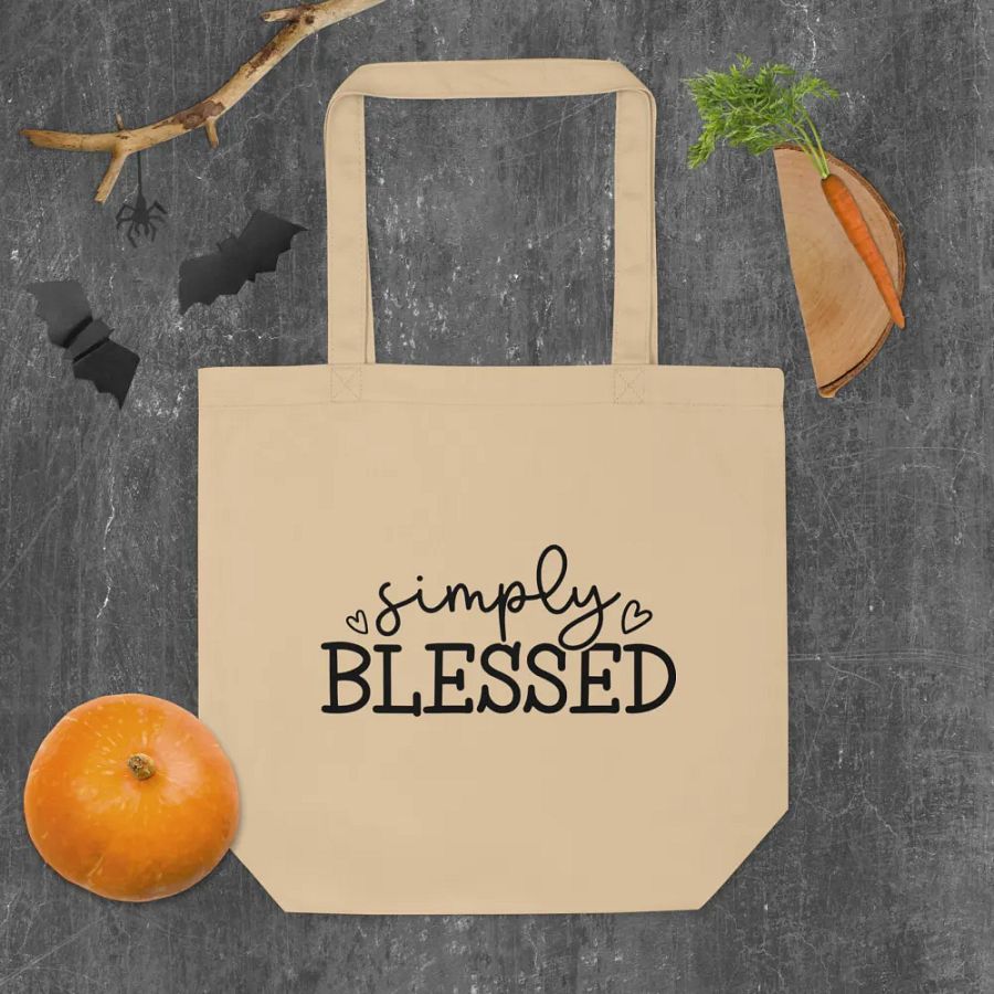 Organic Cotton Statement Tote Bag product image (10)