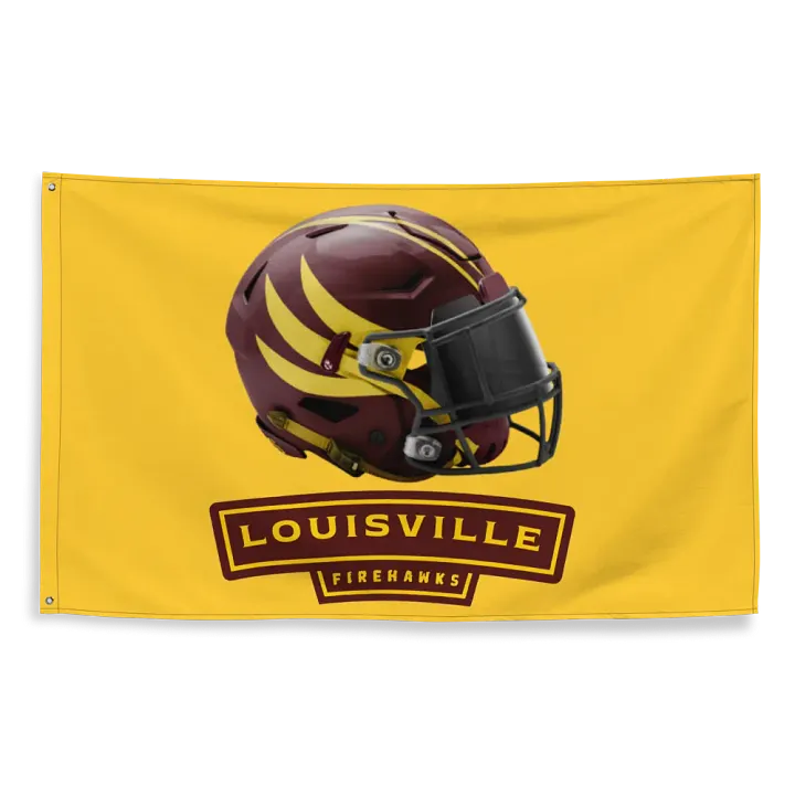 Louisville Firehawks Team Flag product image (2)